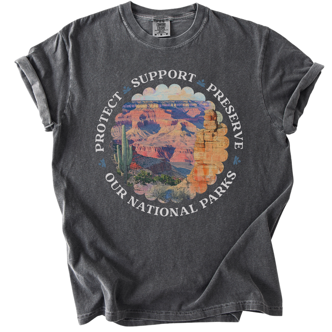 Protect Support Preserve Our National Parks Tee