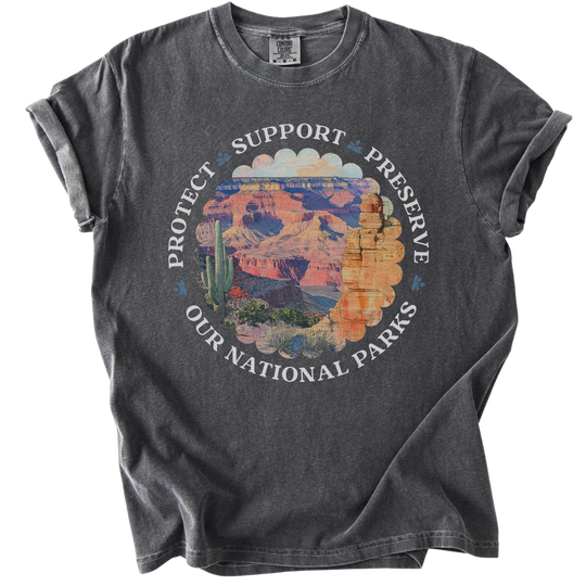 Protect Support Preserve Our National Parks Tee