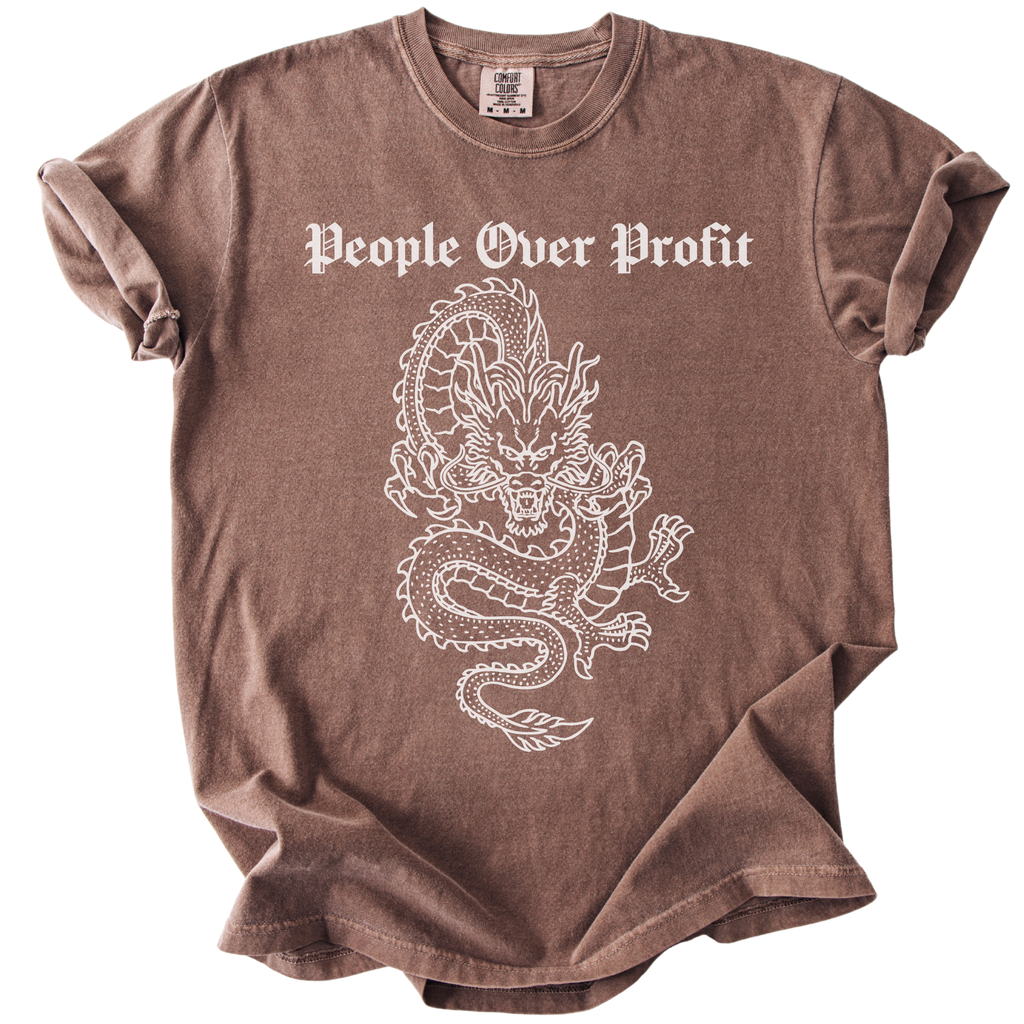 Dragon People Over Profit Tee