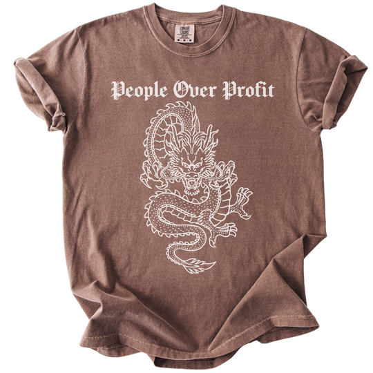 Dragon People Over Profit Tee