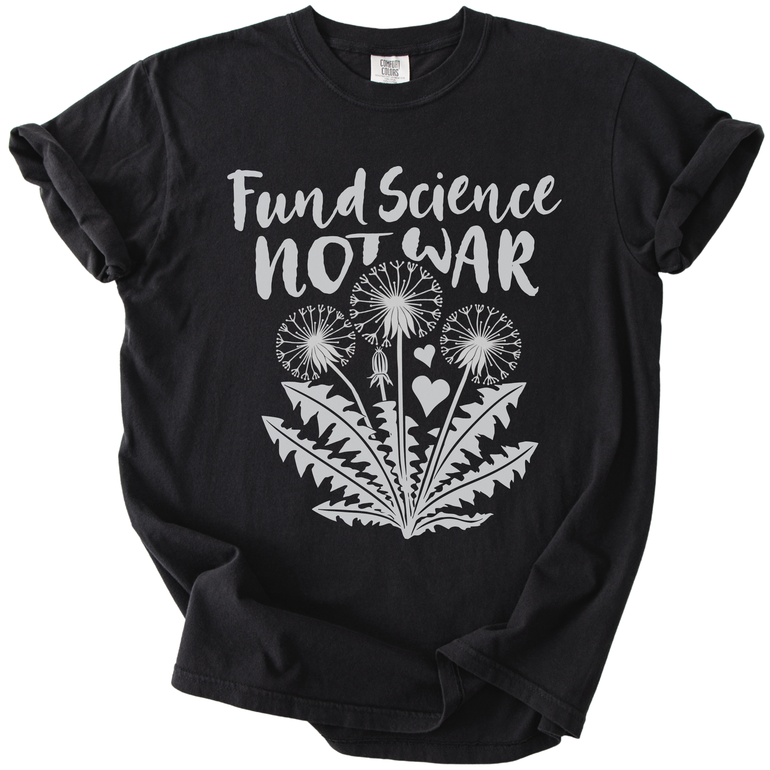 Fund Science Not War Tee