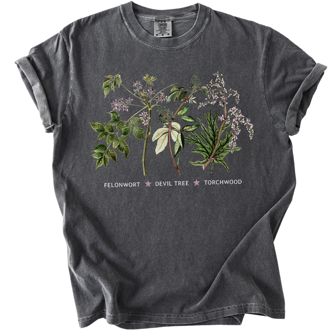 Felonwort Tee Devil Tree Torchwood Tee