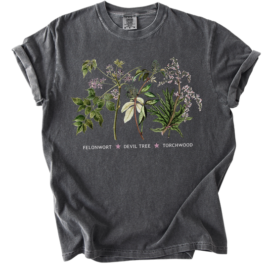 Felonwort Tee Devil Tree Torchwood Tee