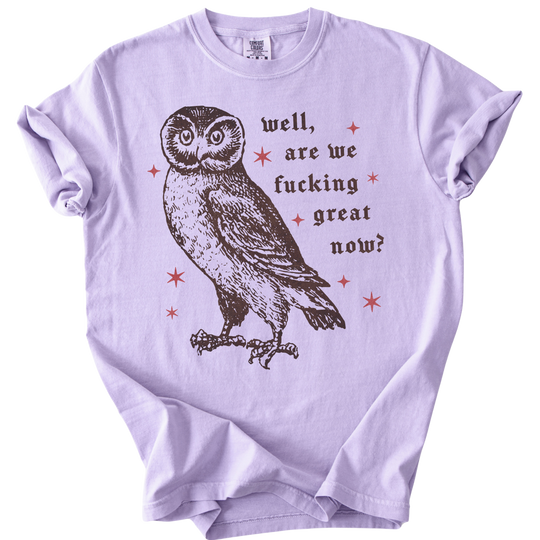 Well, Are We Fucking Great Now? Tee