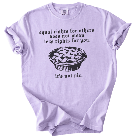 Equal Rights for Other Pie RBG Quote Tee