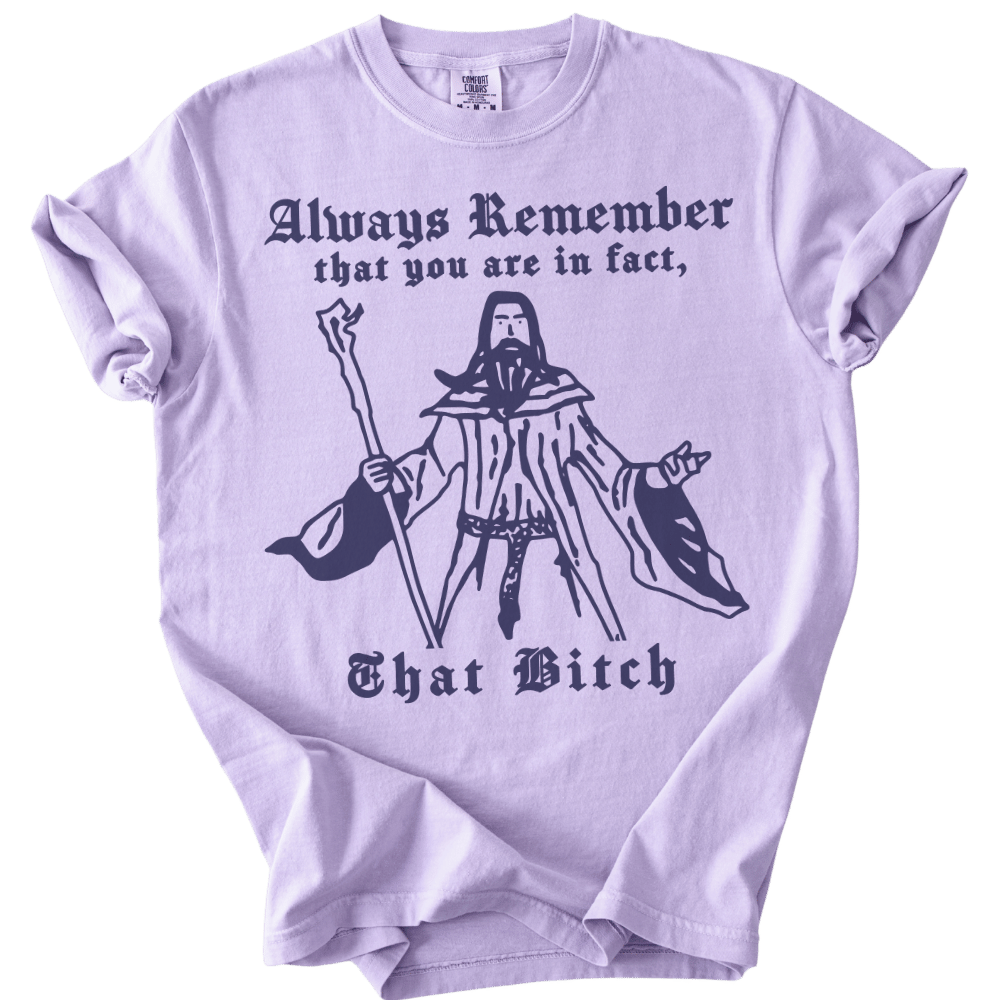 Always Remember You Are In Fact That Bitch Tee