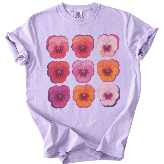 Lesbian WLW Pride Pansies Tee