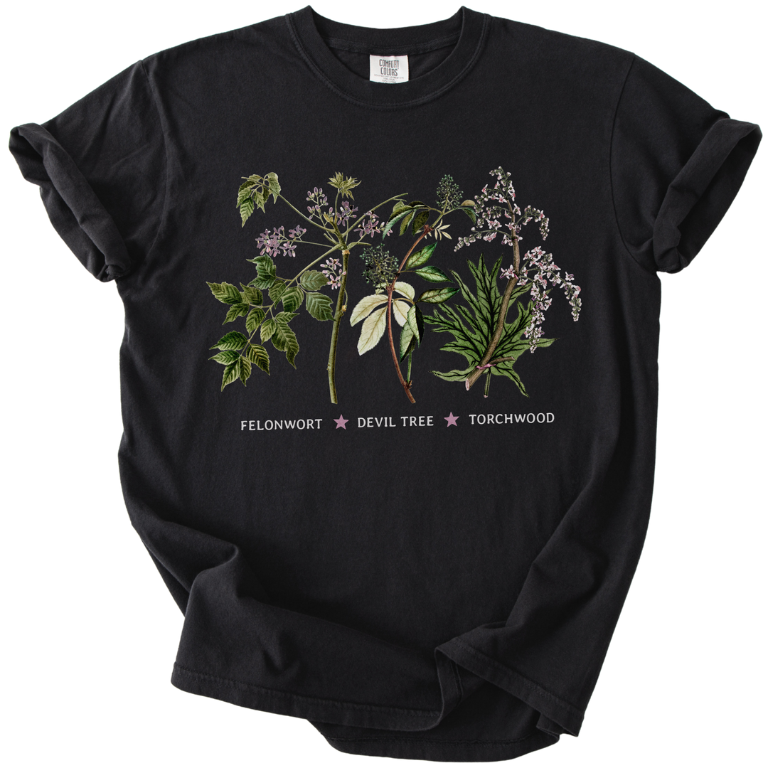 Felonwort Tee Devil Tree Torchwood Tee