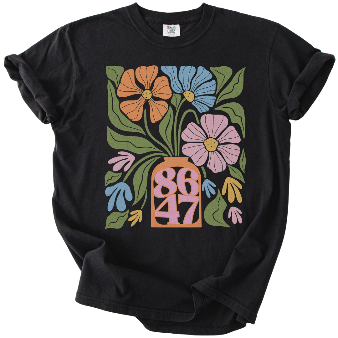 86 47 Pastel Floral Tee