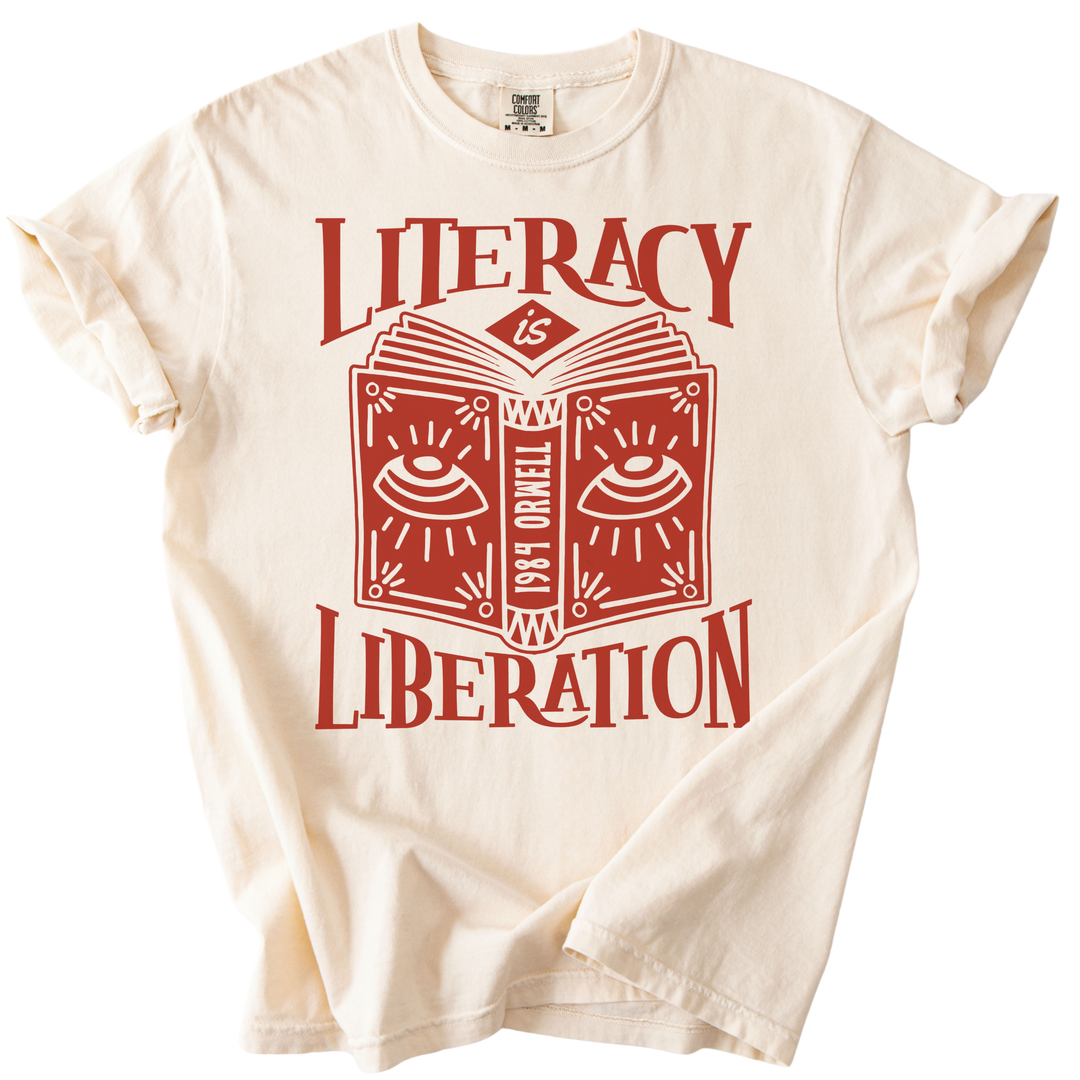 Literacy is Liberation Tee