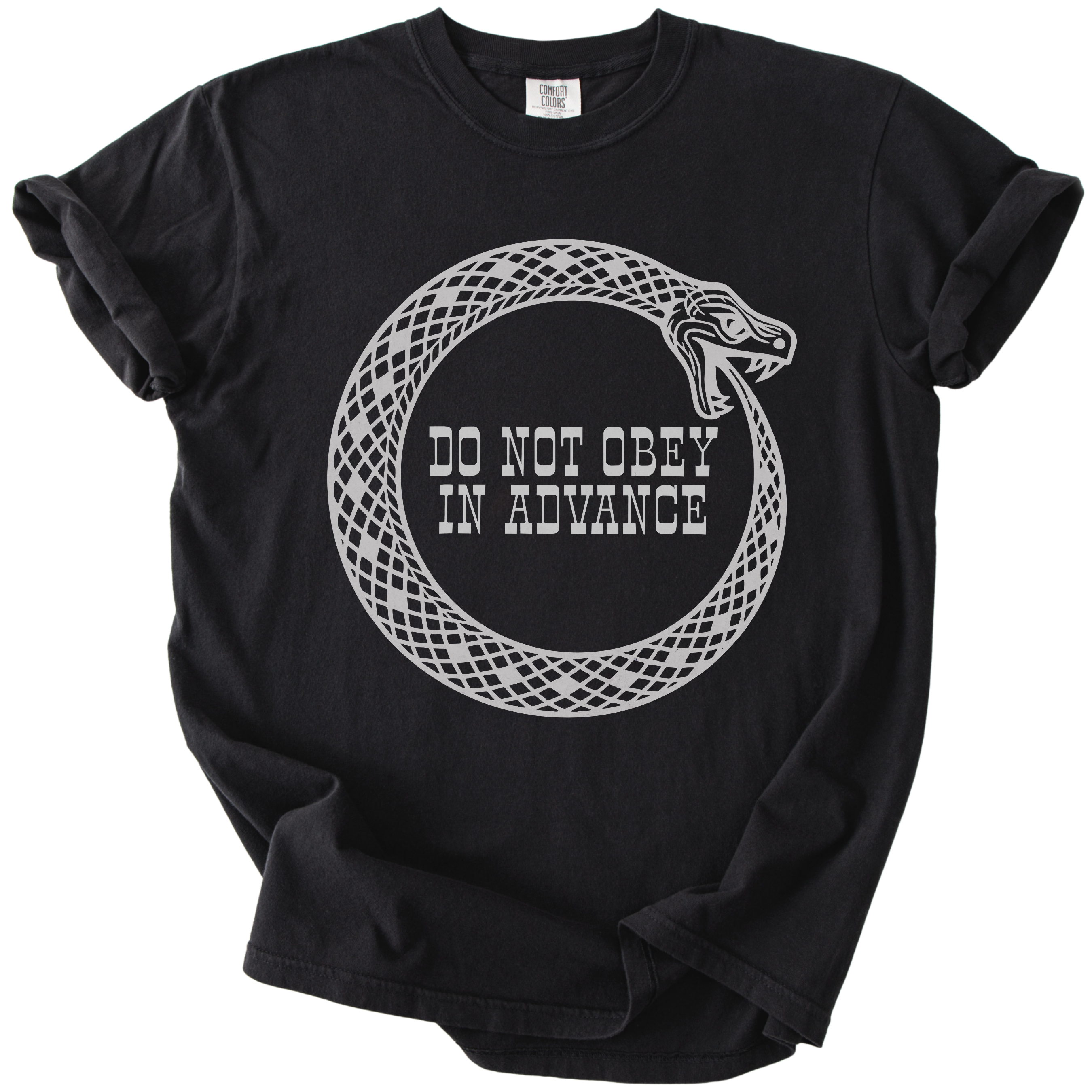 Do Not Obey in Advance Snake Tee