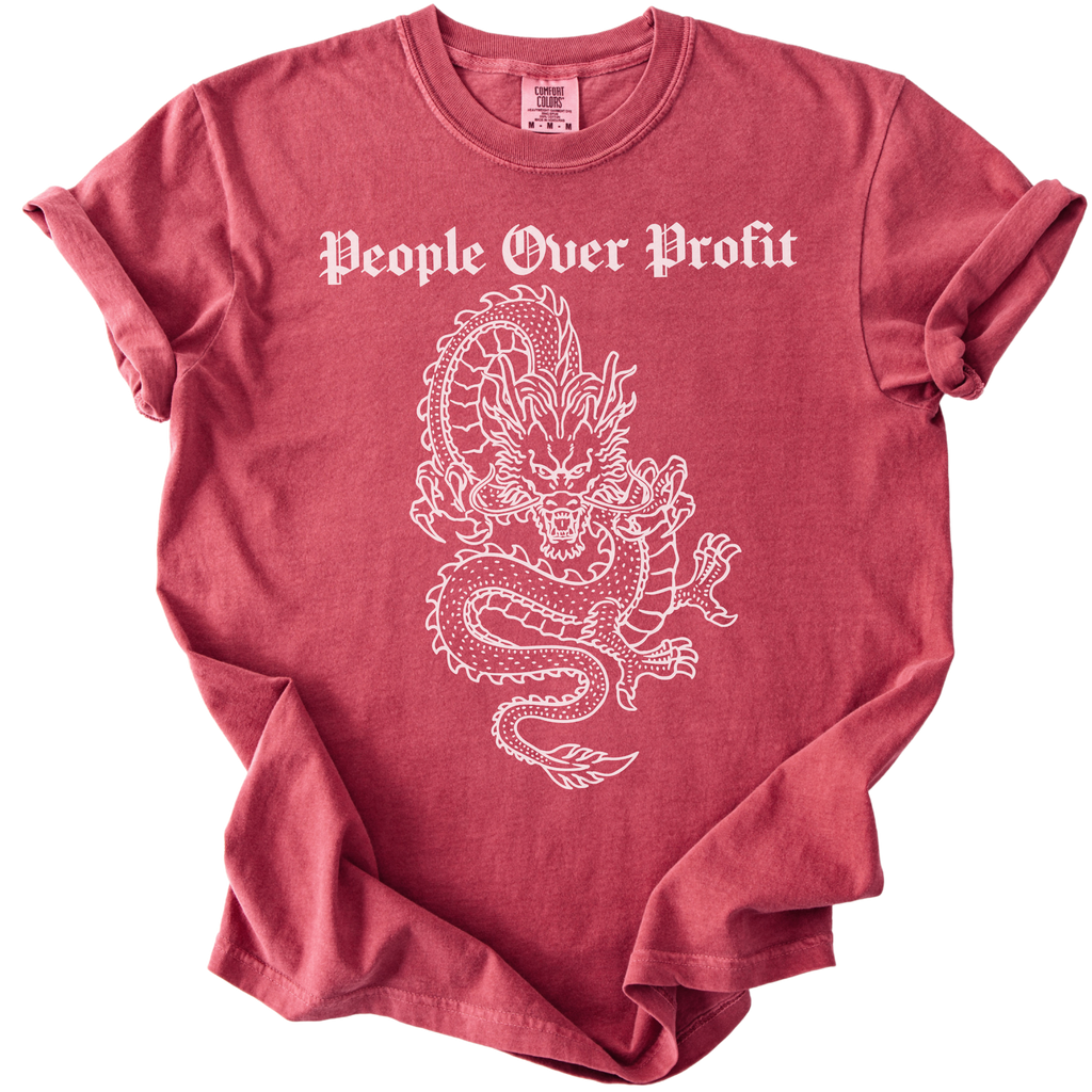 Dragon People Over Profit Tee