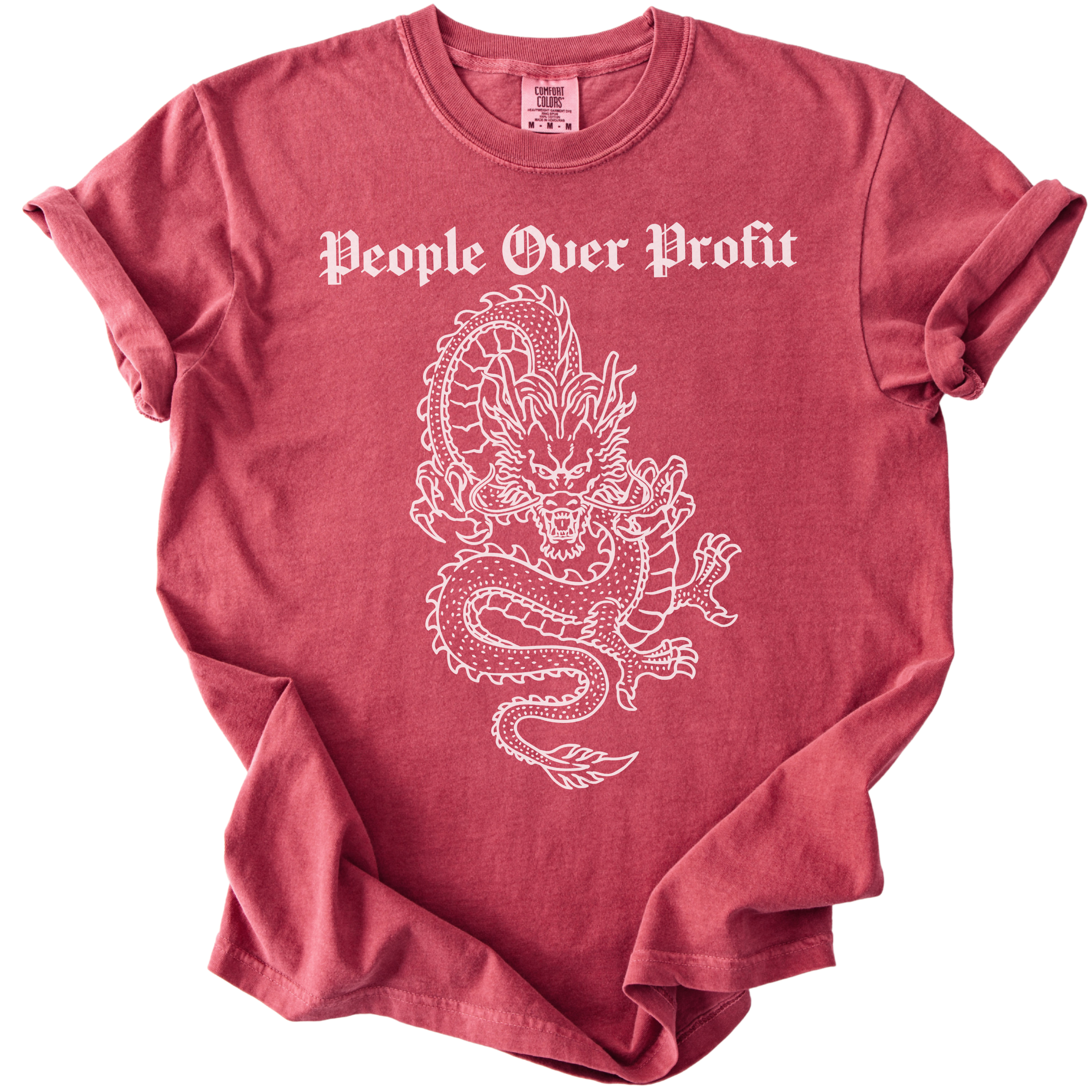 Dragon People Over Profit Tee