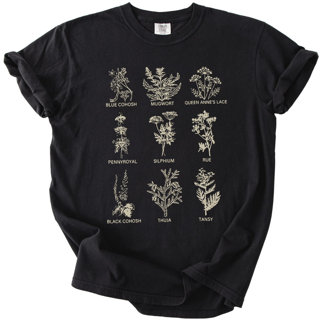 Subtle Pro Choice Abortion Herbs Tee