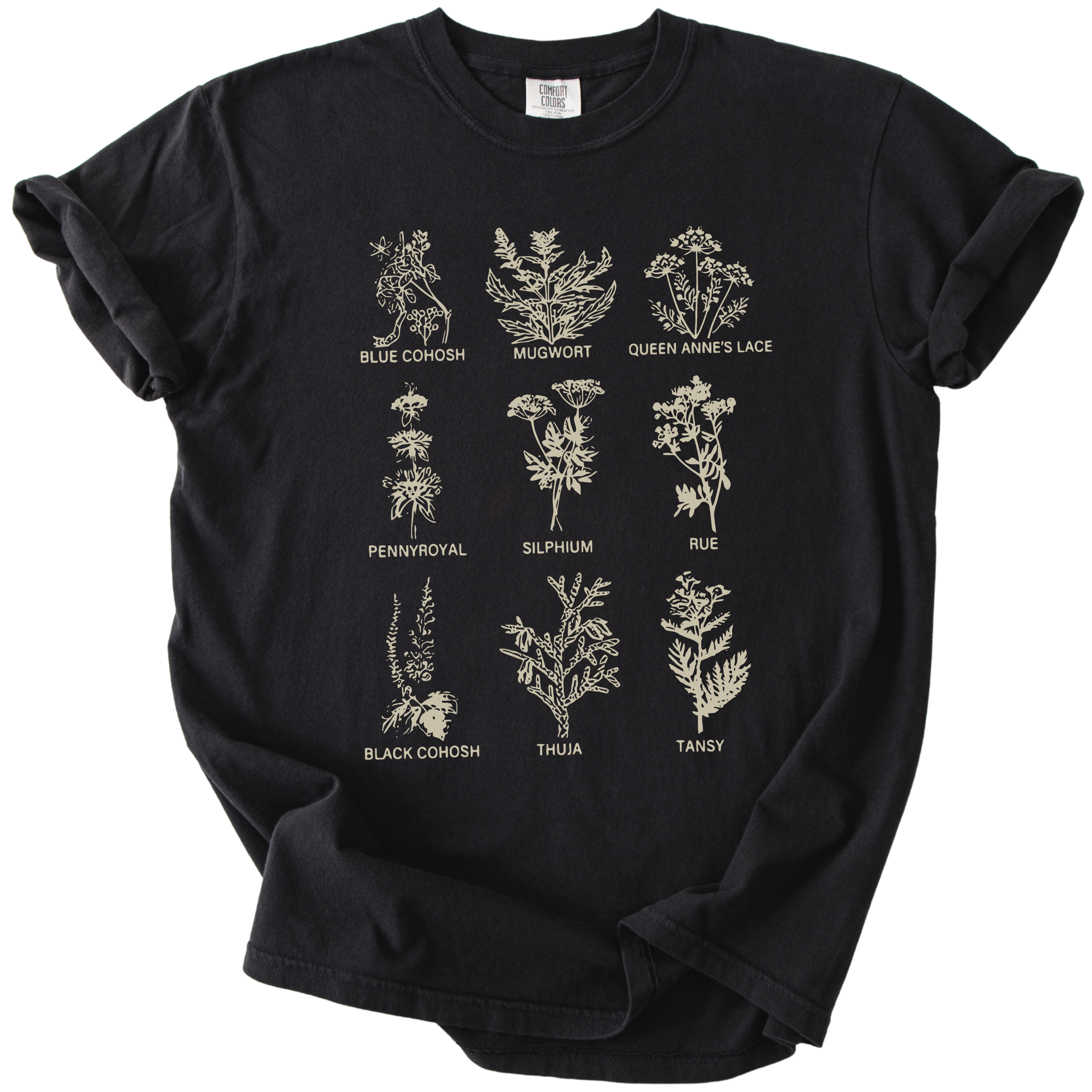 Subtle Pro Choice Abortion Herbs Tee