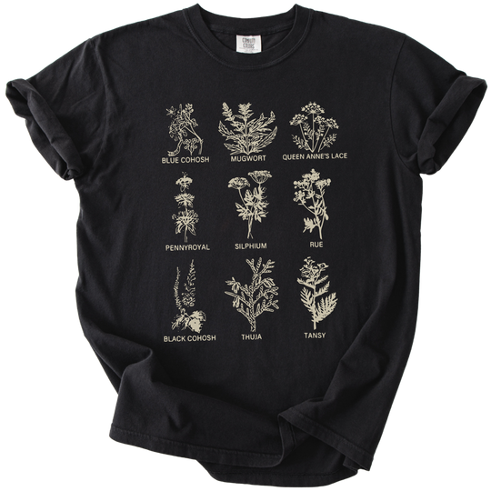 Subtle Pro Choice Abortion Herbs Tee
