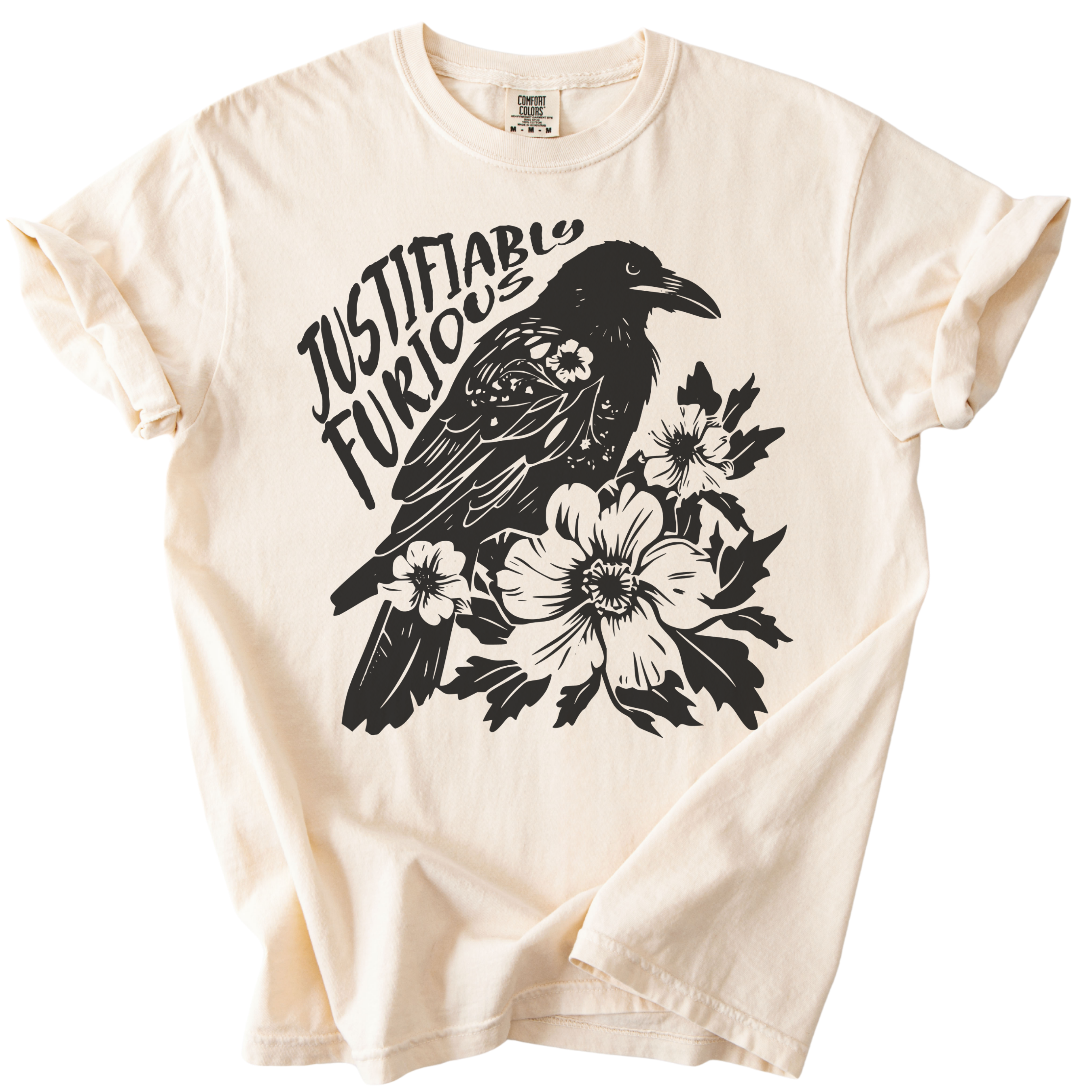Justifiably Furious Crow Tee