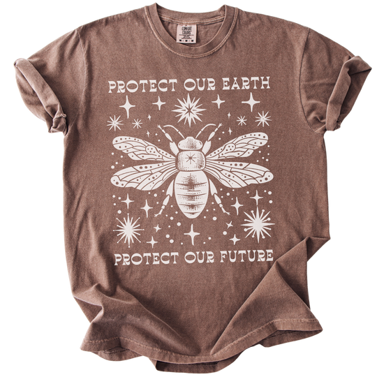 Protect Our Earth Protect Our Future Bee Tee