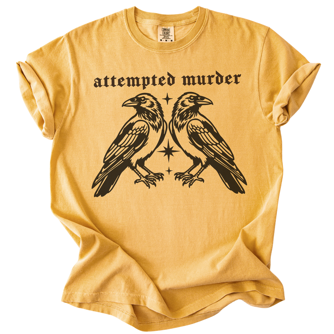 Attempted Murder Crows Tee