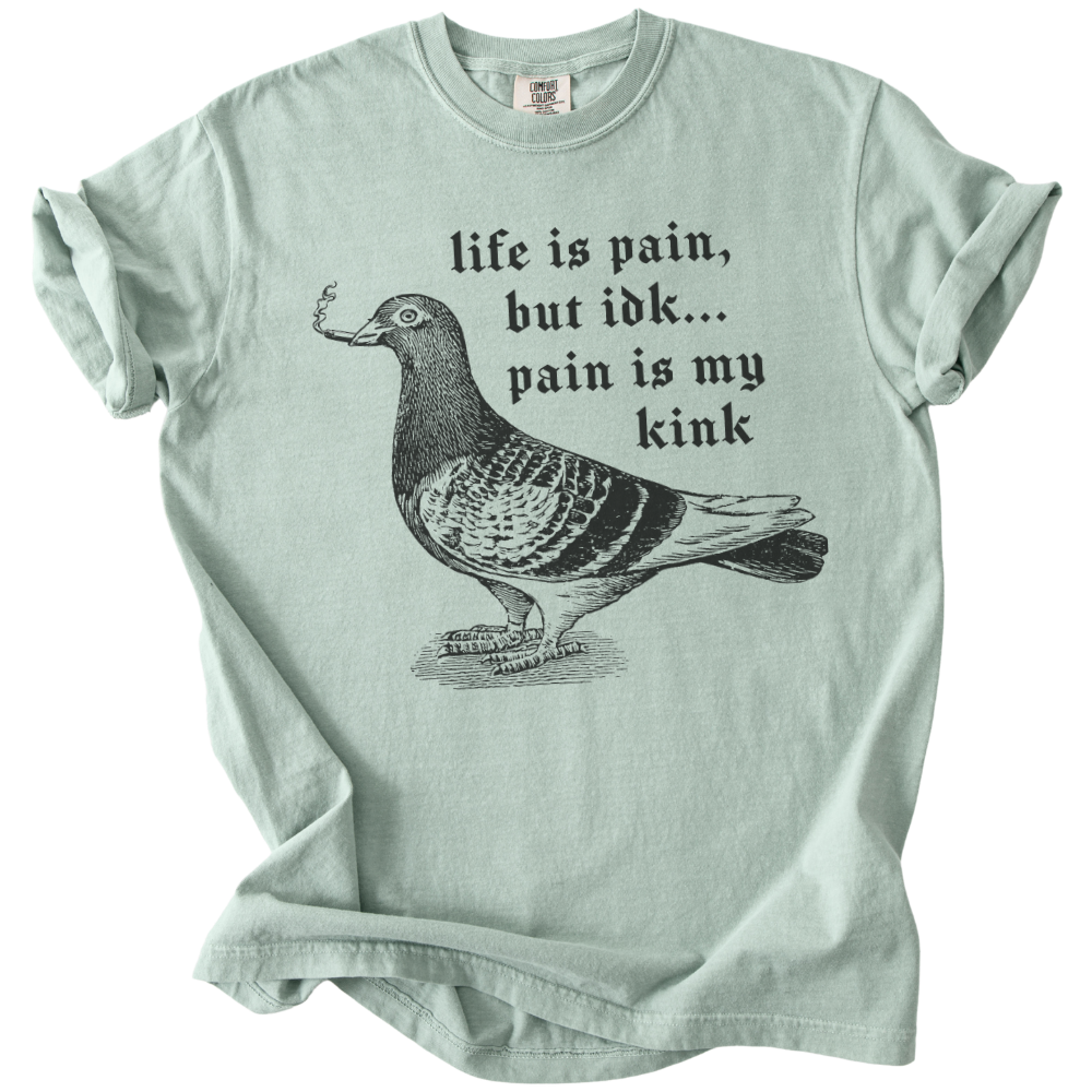 Pigeon Pain is My Kink Tee
