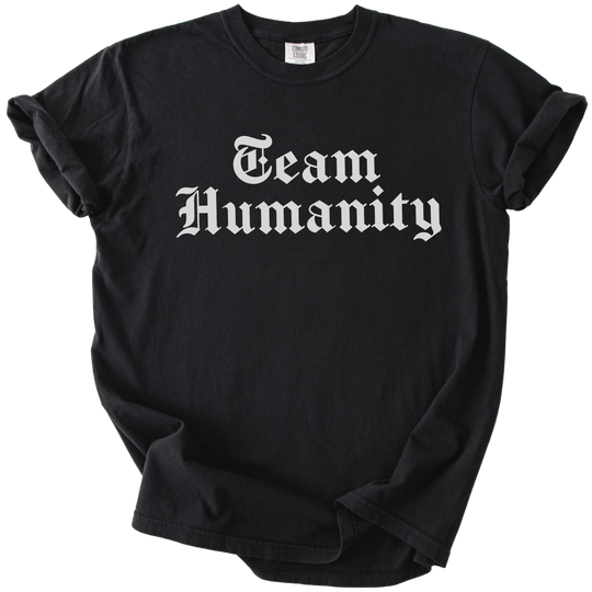 Team Humanity Blackletter Tee