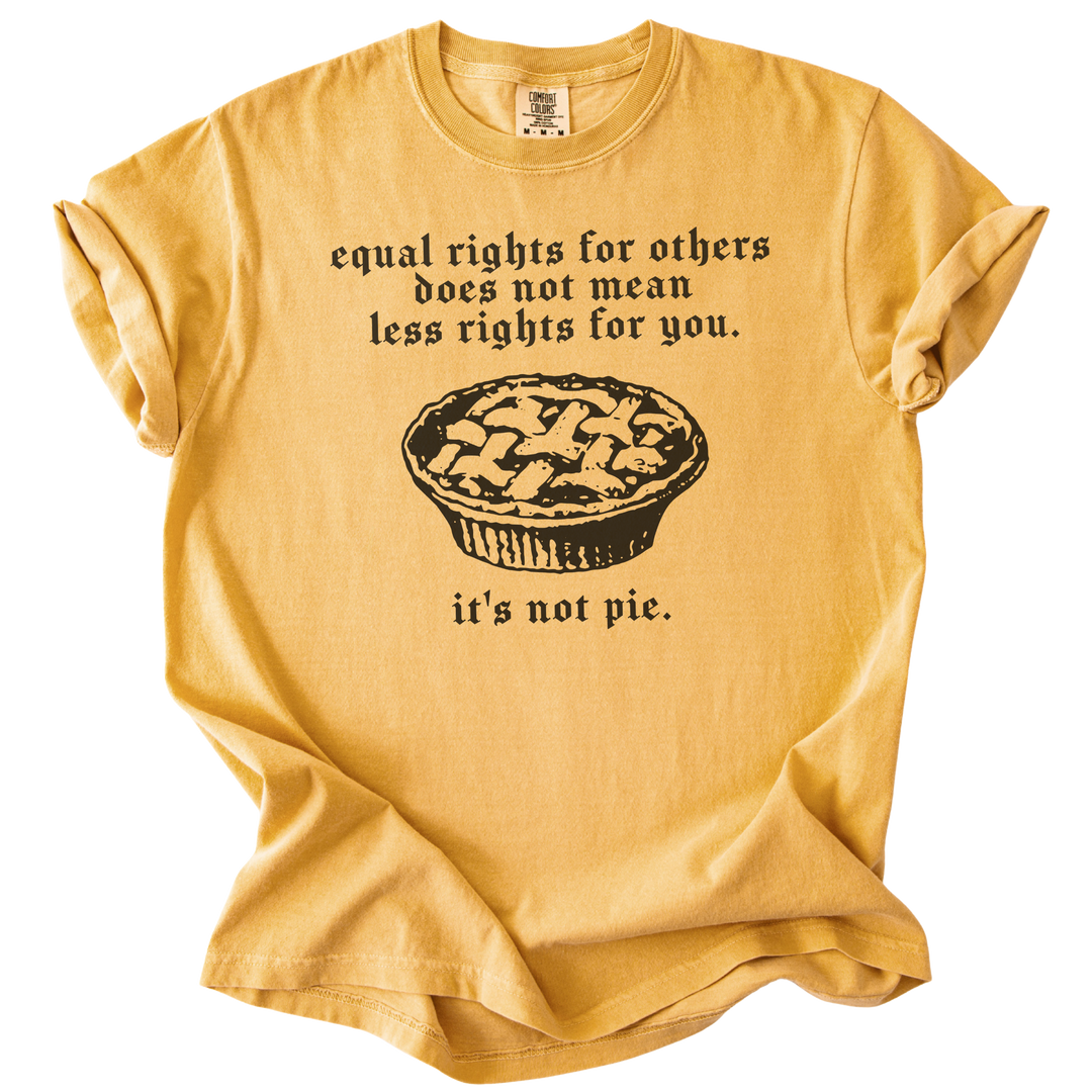 Equal Rights for Other Pie RBG Quote Tee