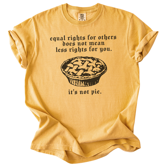 Equal Rights for Other Pie RBG Quote Tee