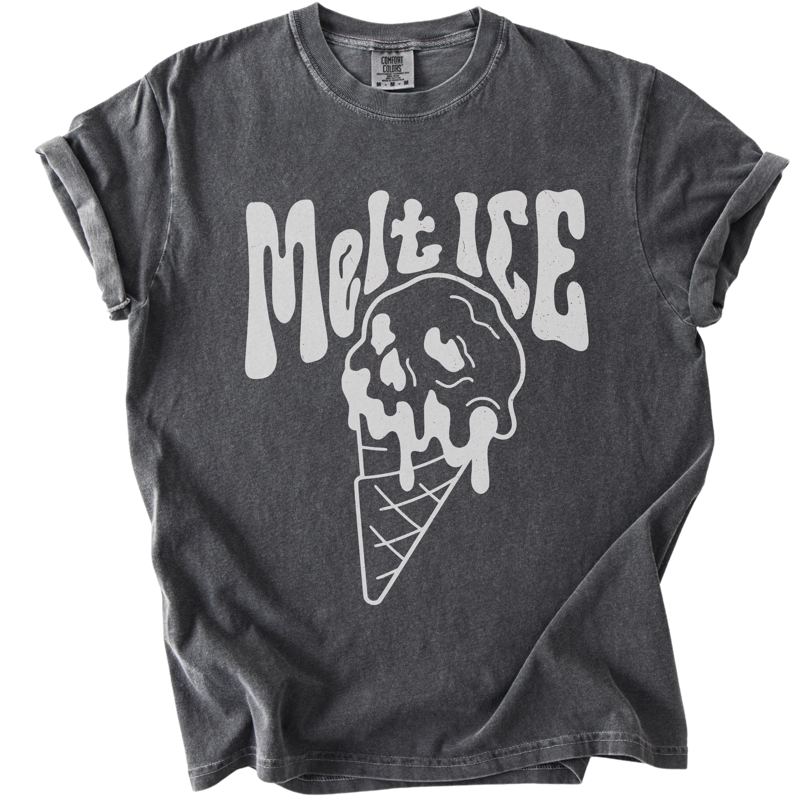 Melt Ice Ice Cream Skull Tee