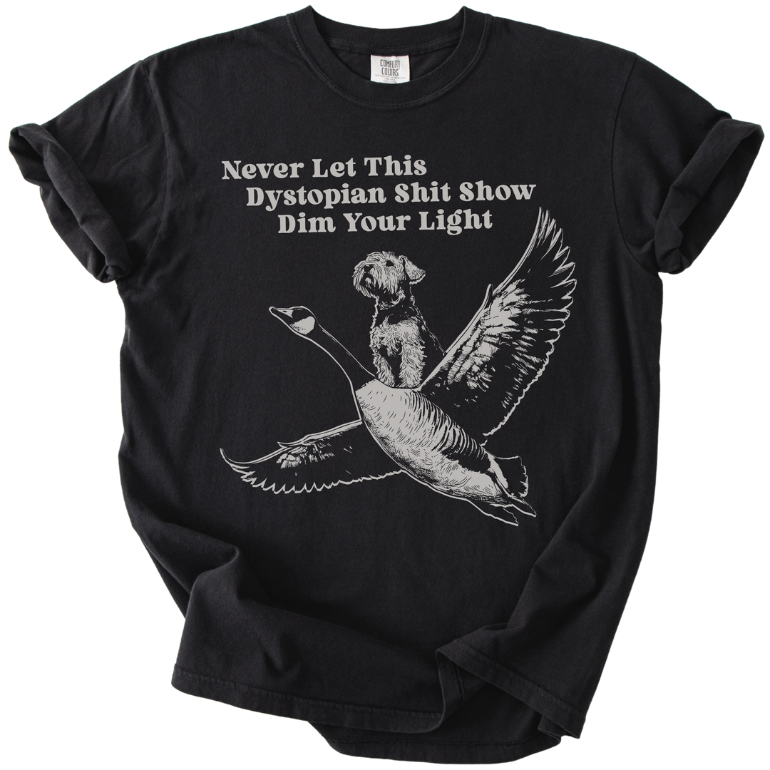 Never Let This Dystopian Shit Show Dim Your Light Tee