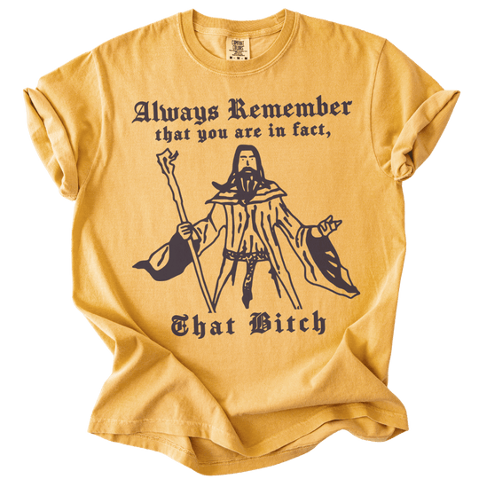 Always Remember You Are In Fact That Bitch Tee