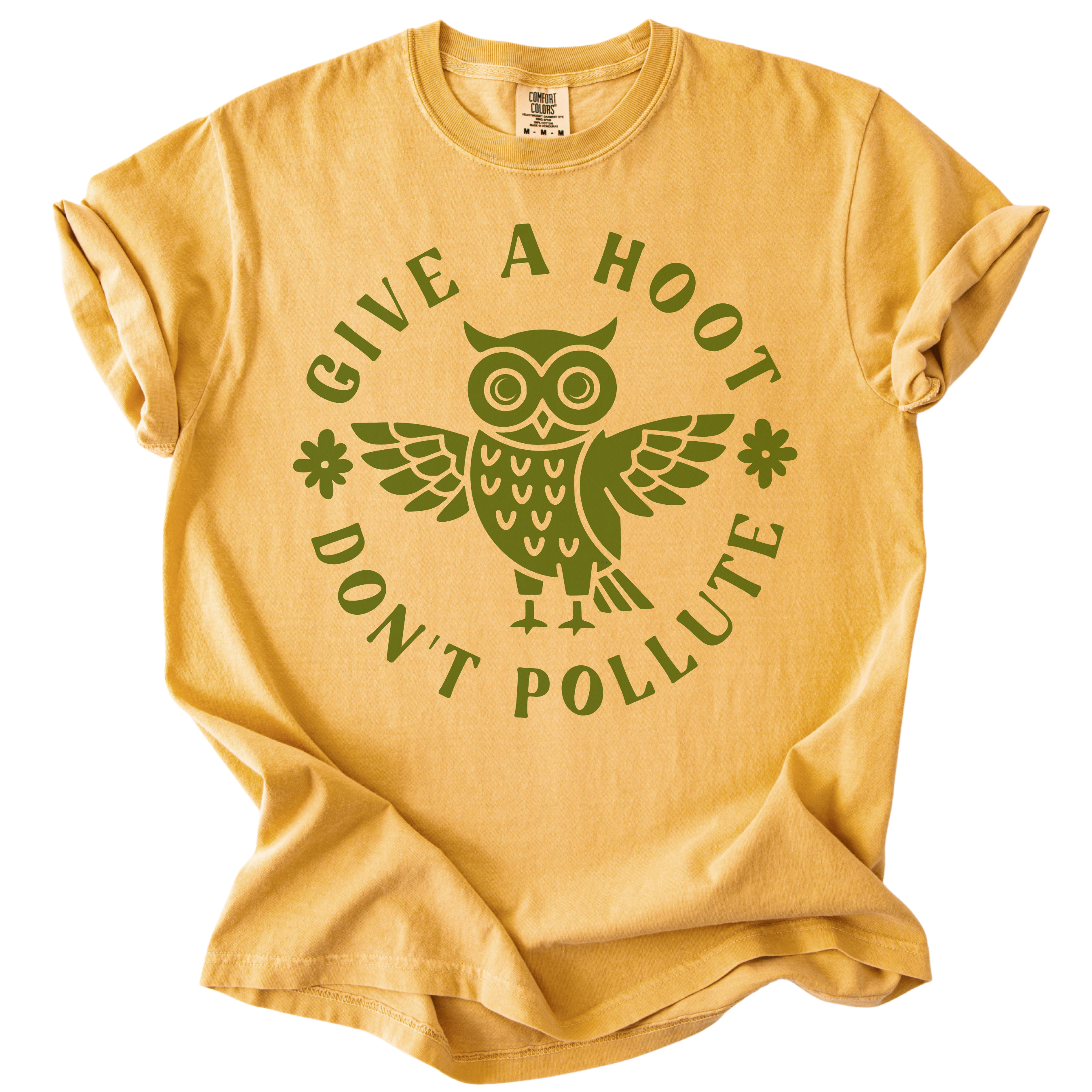 Give a Hoot Don't Pollute Tee