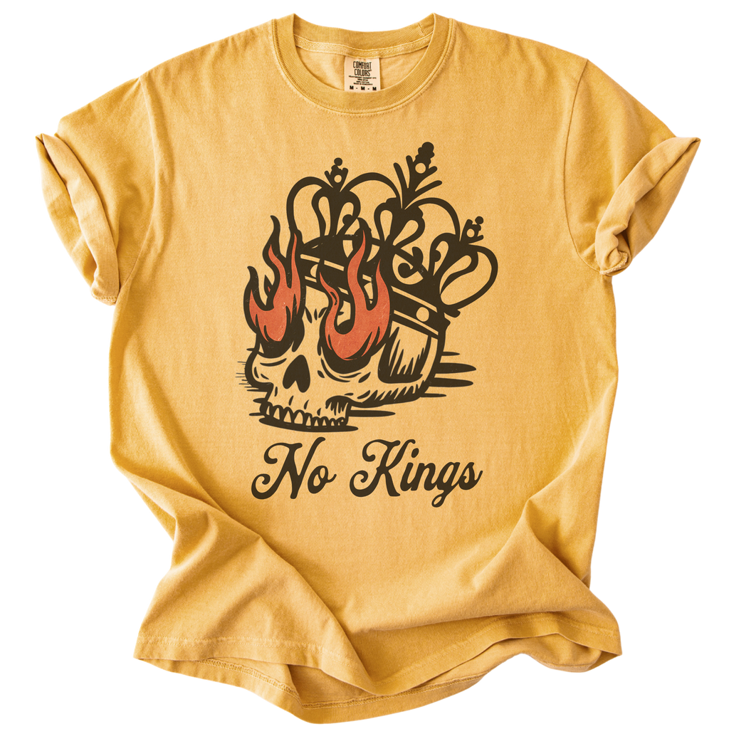 No Kings Skull Tee