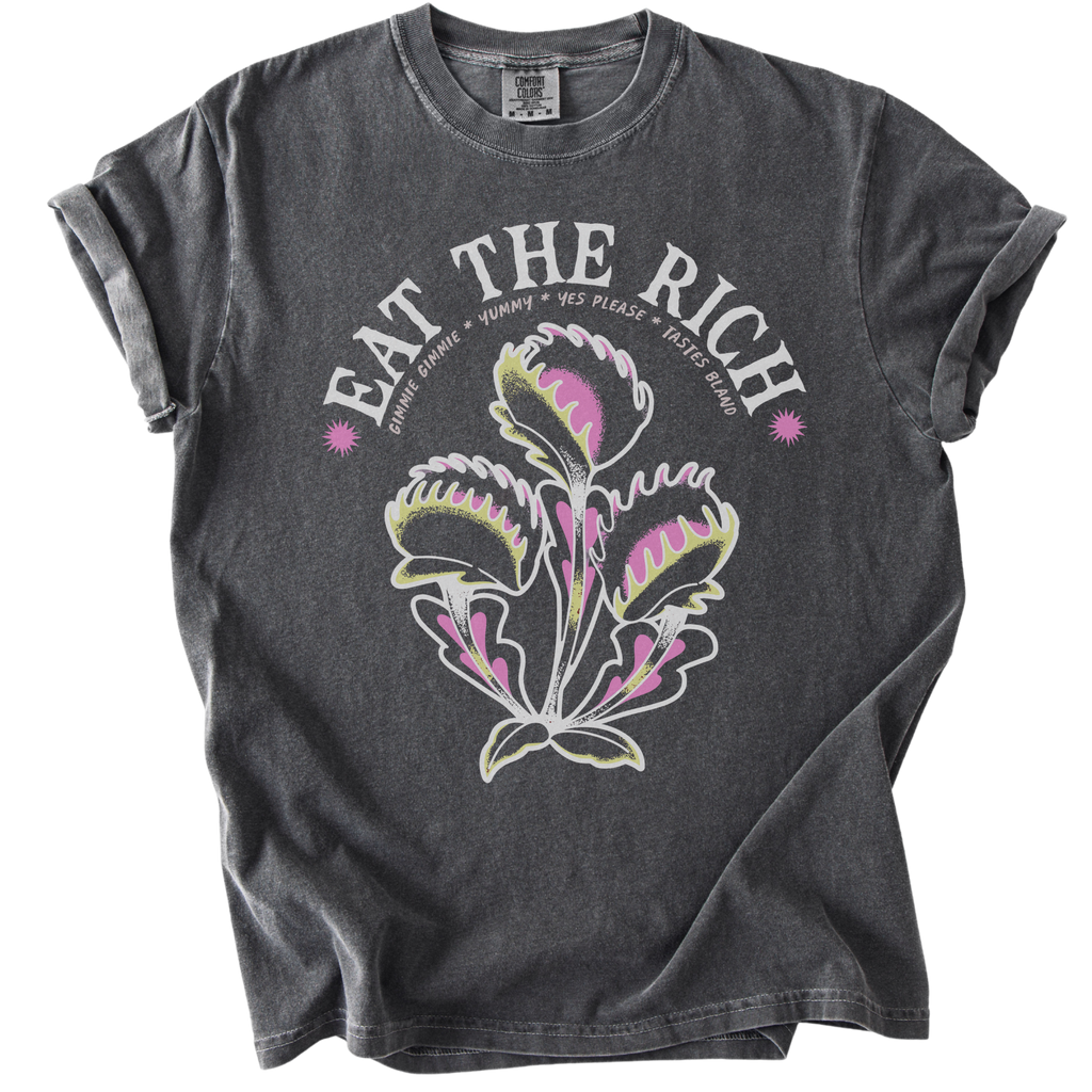 Eat The Rich Venus Fly Trap Tee