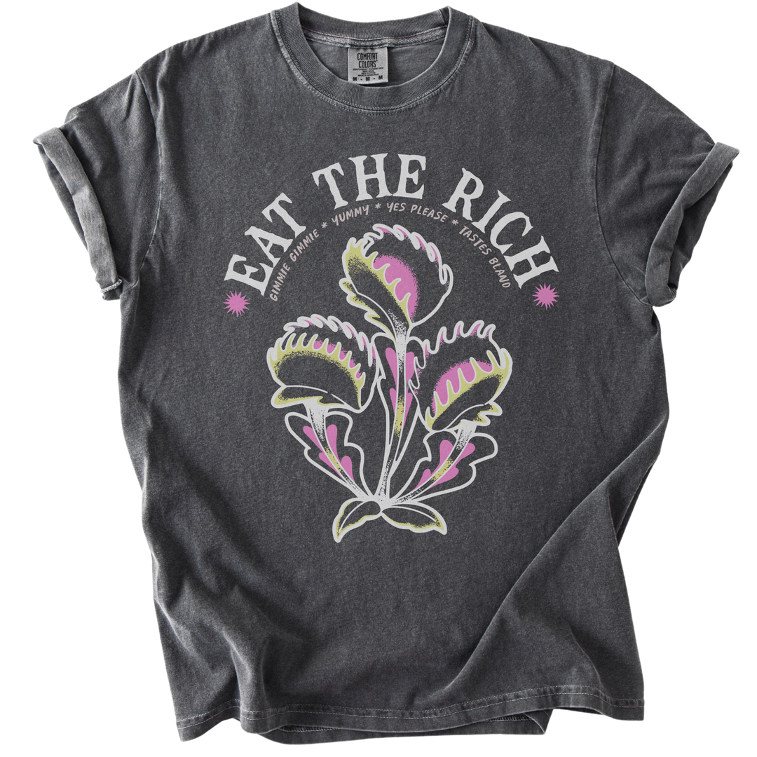Eat The Rich Venus Fly Trap Tee