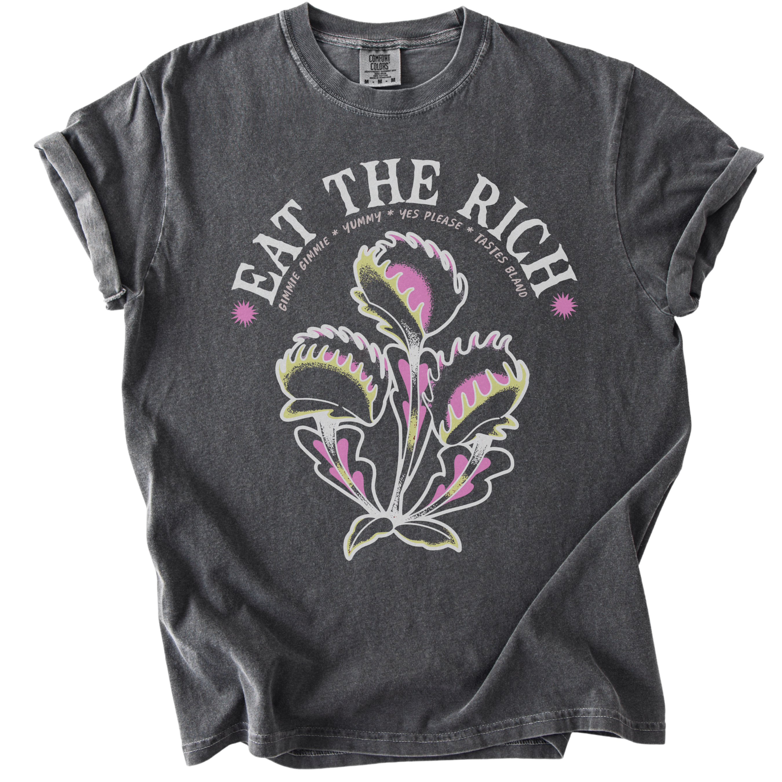 Eat The Rich Venus Fly Trap Tee