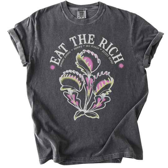 Eat The Rich Venus Fly Trap Tee