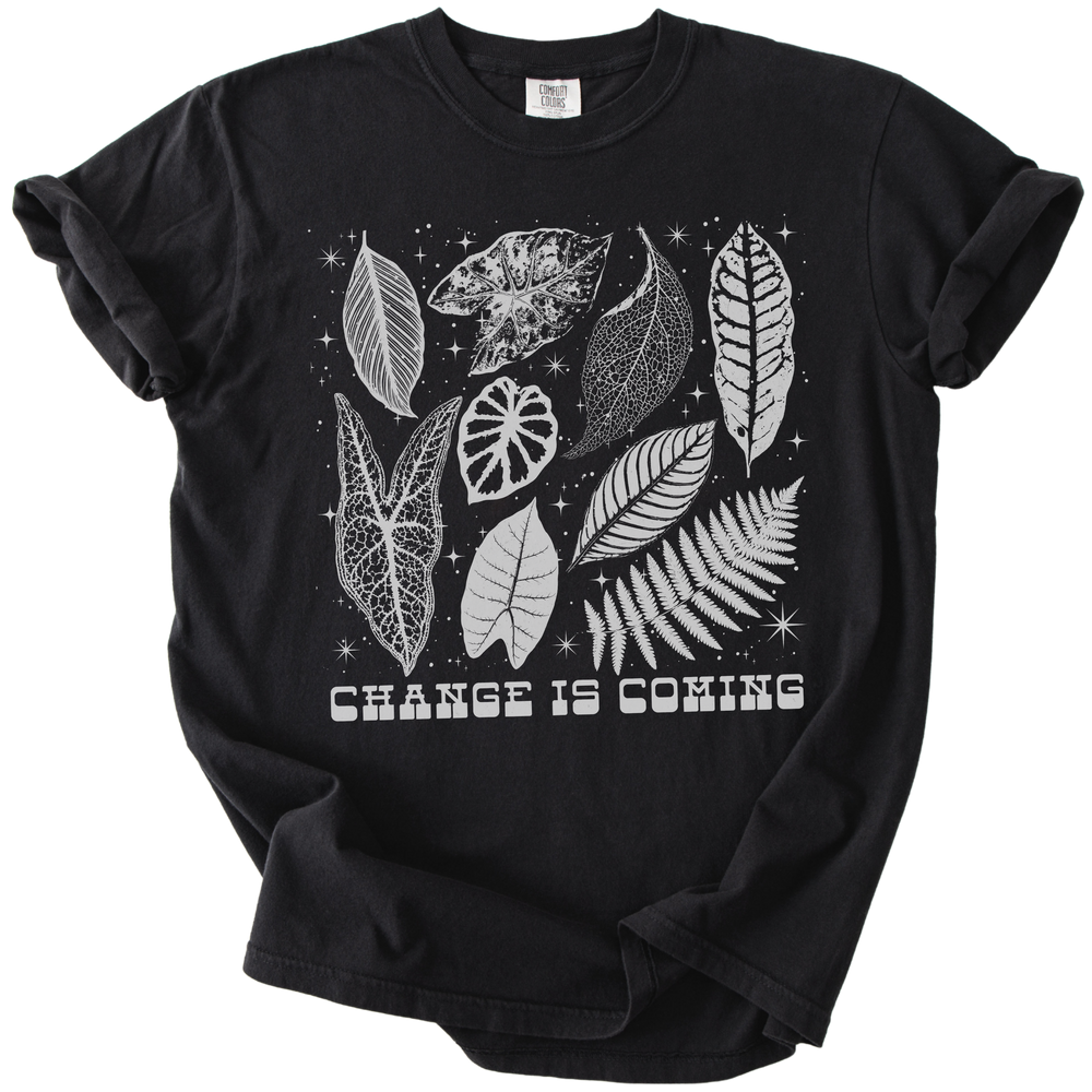 Change is Coming Leaves Tee