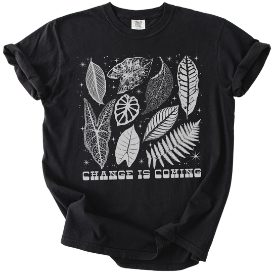 Change is Coming Leaves Tee