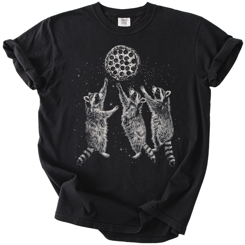 Raccoons & A Pizza Moon Tee