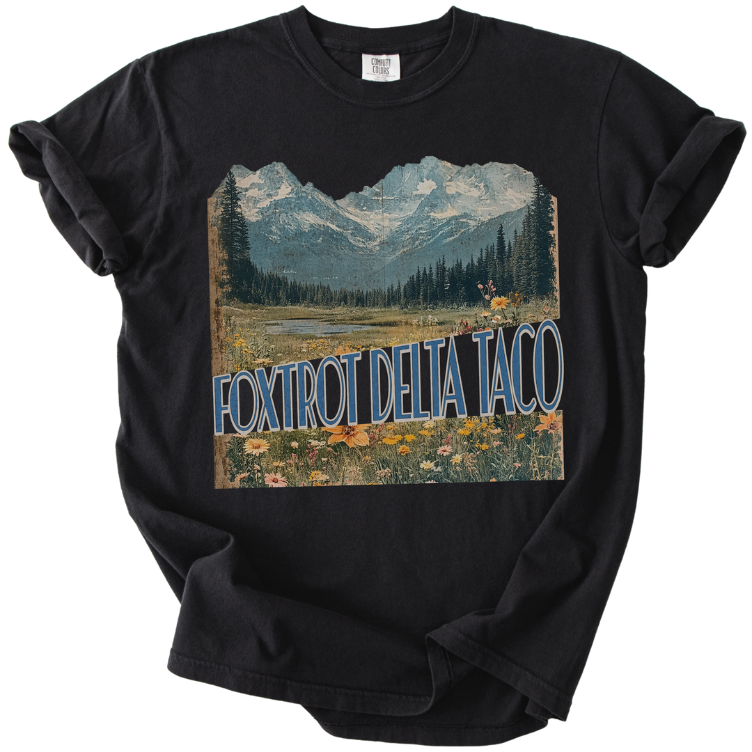 Foxtrot Delta Taco Mountains Tee