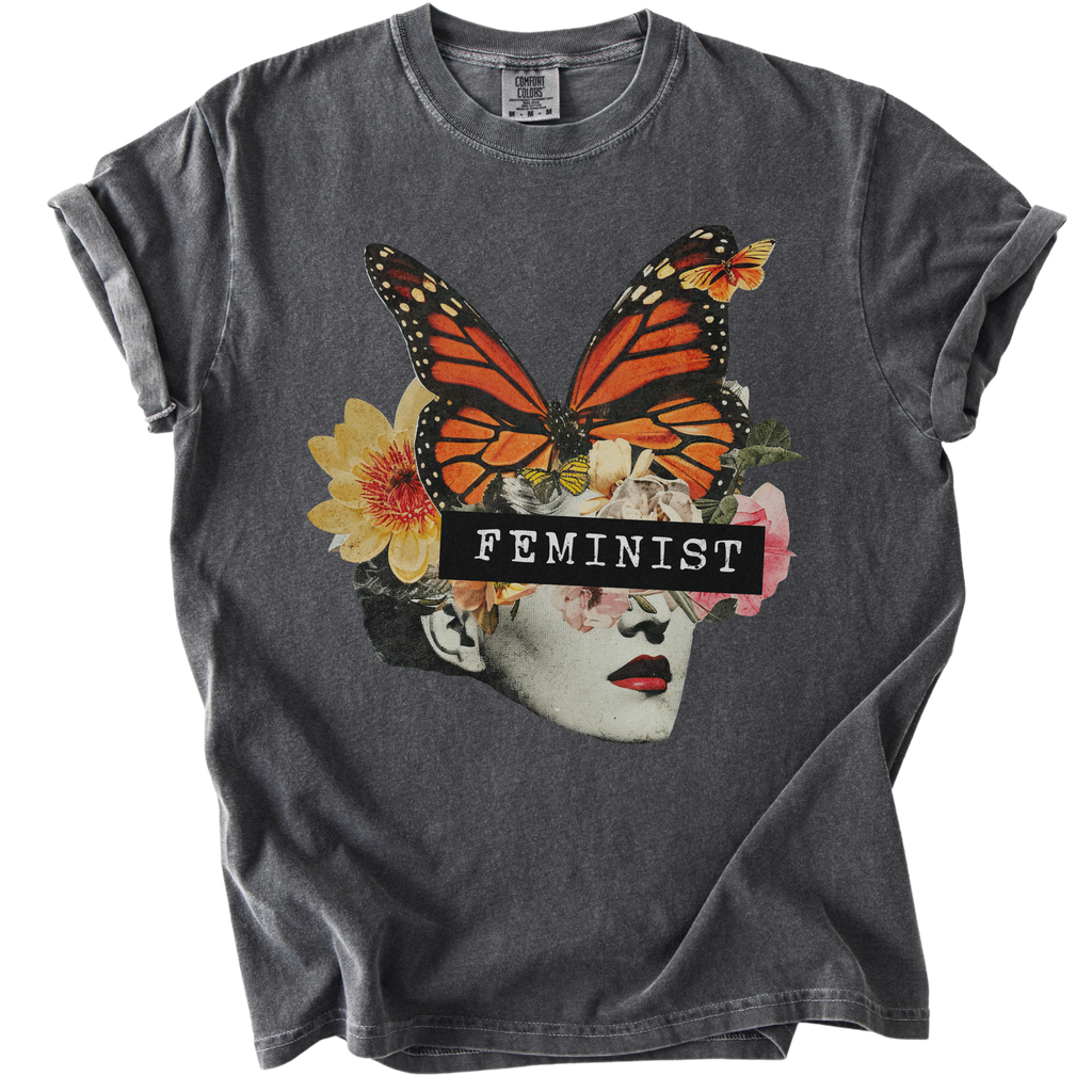 Feminist Butterfly Tee