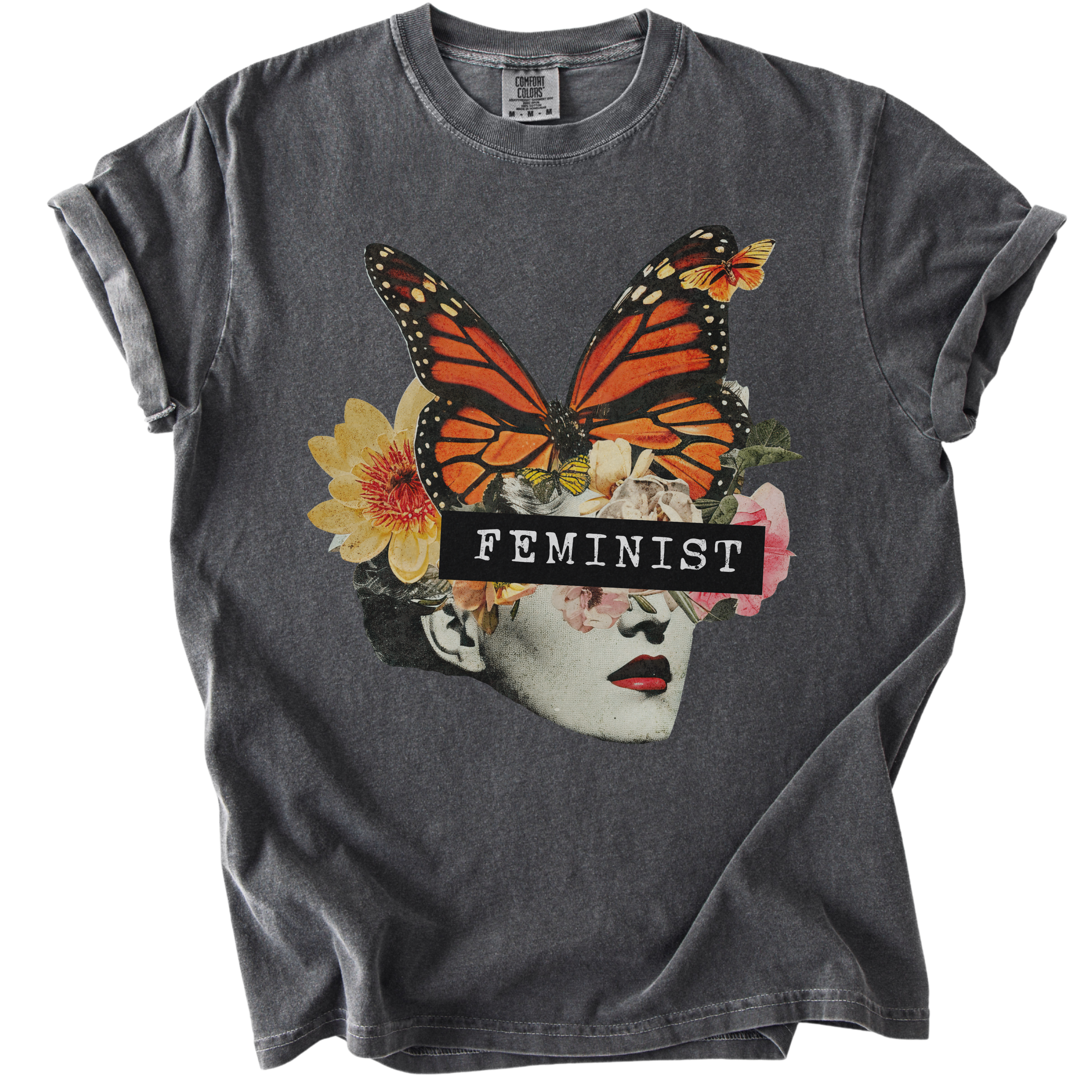 Feminist Butterfly Tee