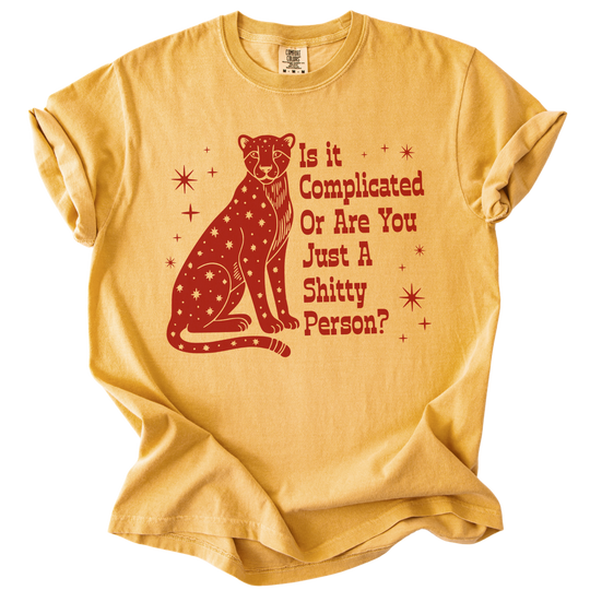 Is it Complicated or Are You Just a Shitty Person? Tee