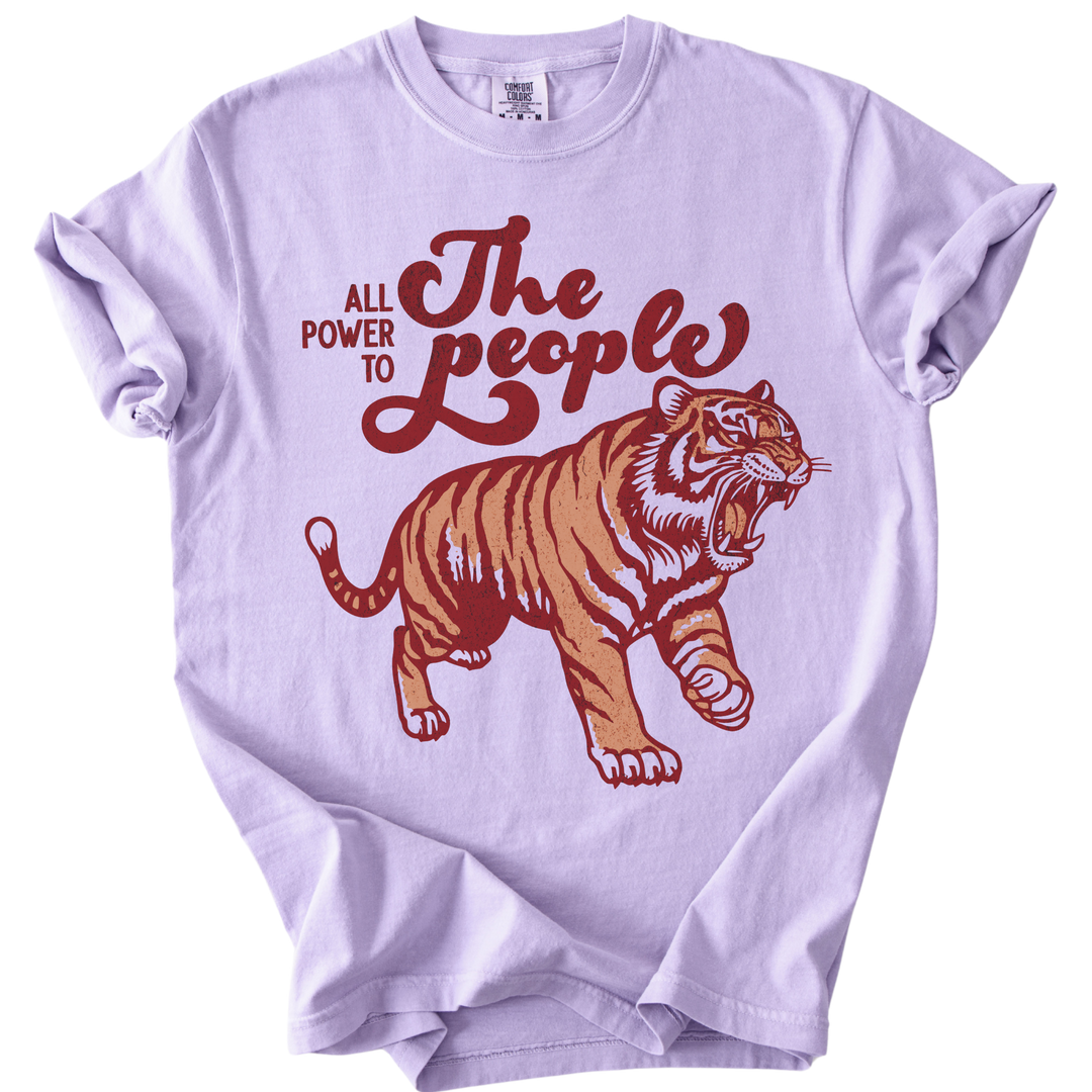 All Power to The People Tiger Tee