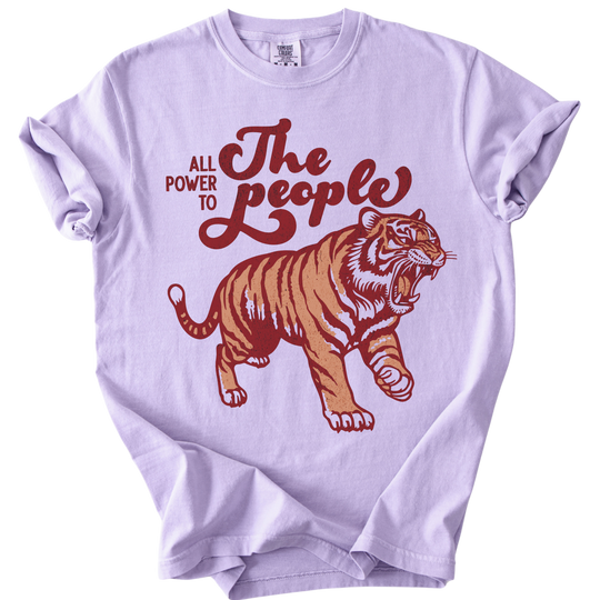 All Power to The People Tiger Tee