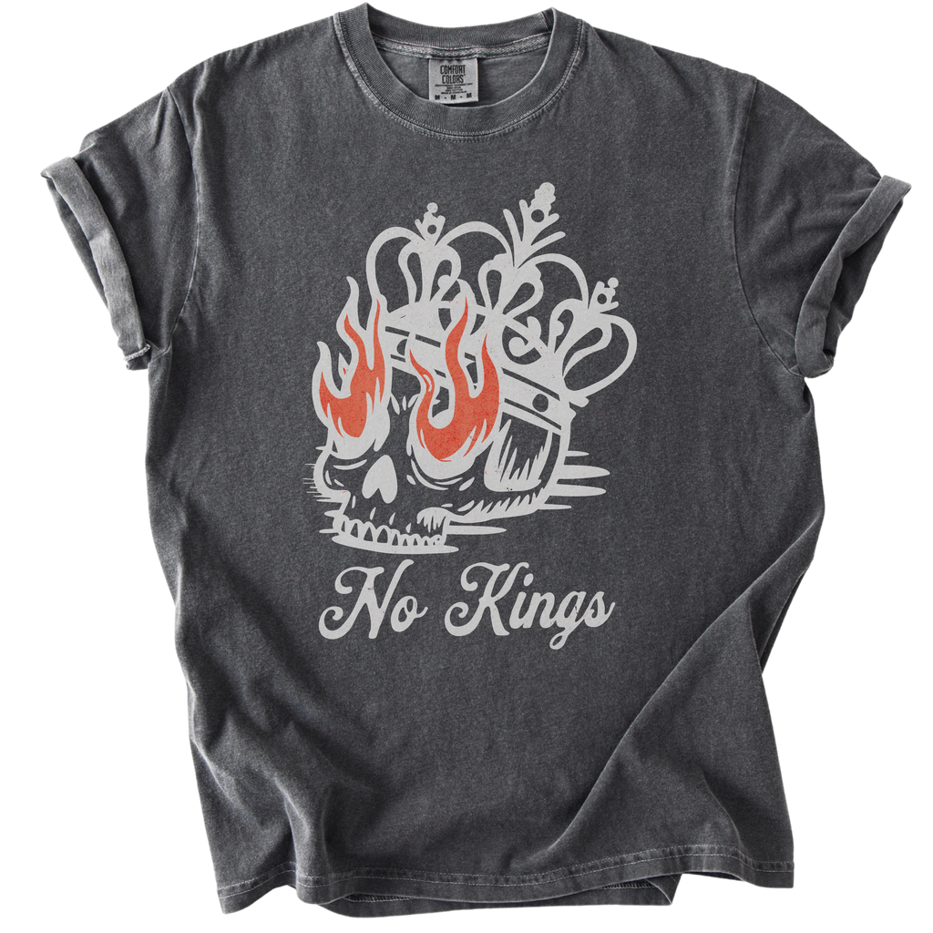 No Kings Skull Tee