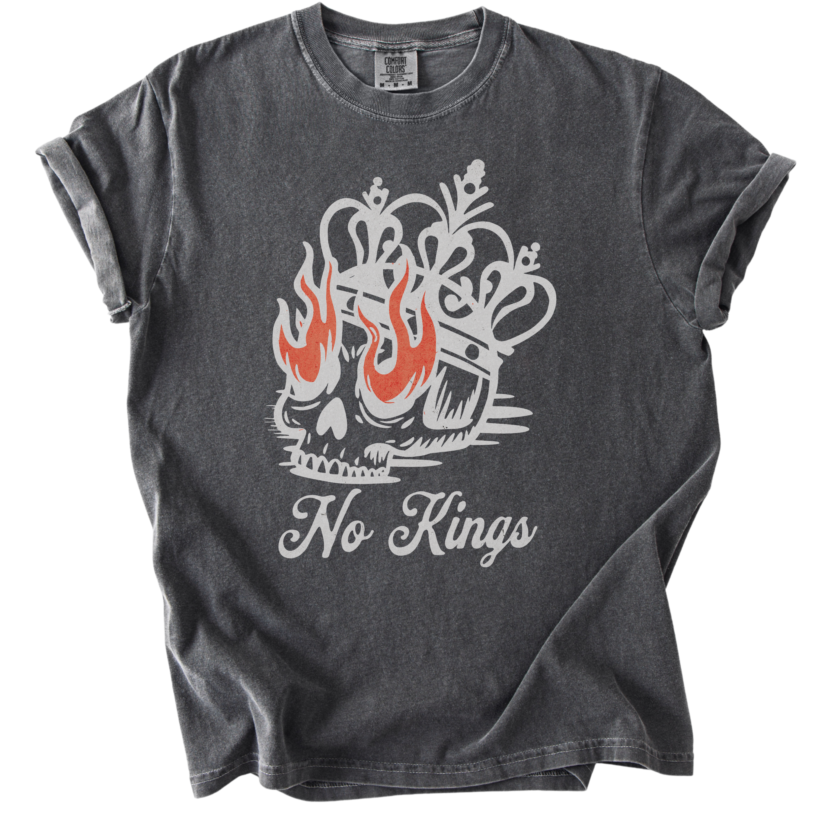 No Kings Skull Tee