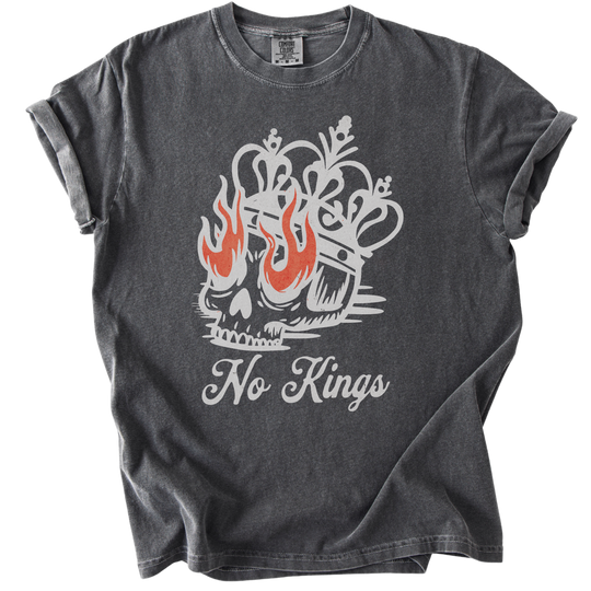No Kings Skull Tee