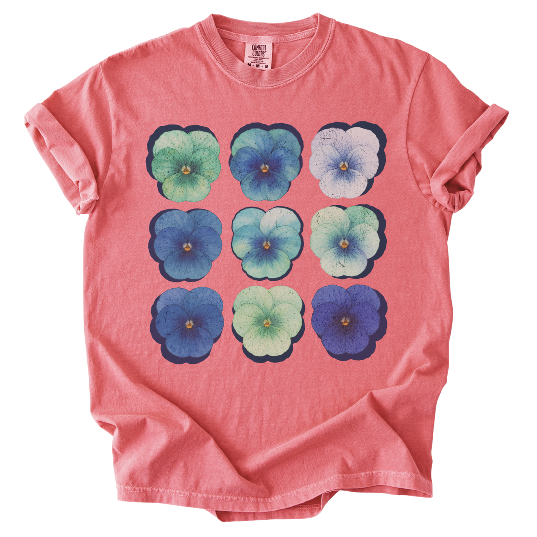 Gay MLM Pride Pansies Tee