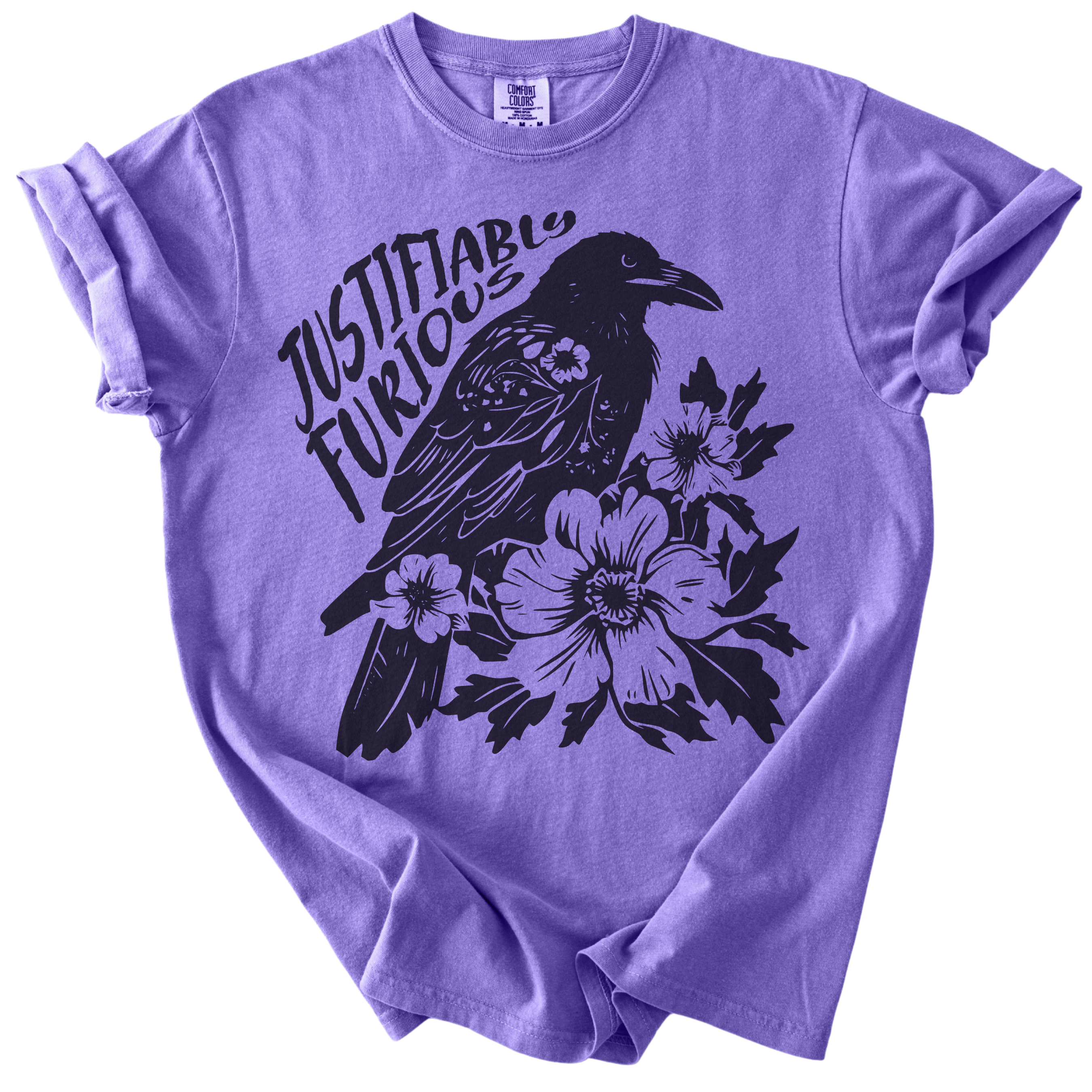 Justifiably Furious Crow Tee